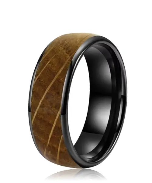 BAGUE BOIS Ouranos Nomad noire - Bois Eden
