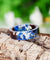 BAGUE EN BOIS ET RÉSINE Rivière Céleste - Bois Eden
