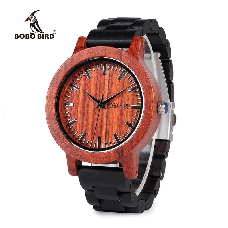 MONTRE EN BOIS D'ÉBÈNE FEMME Bionua - Bois Eden