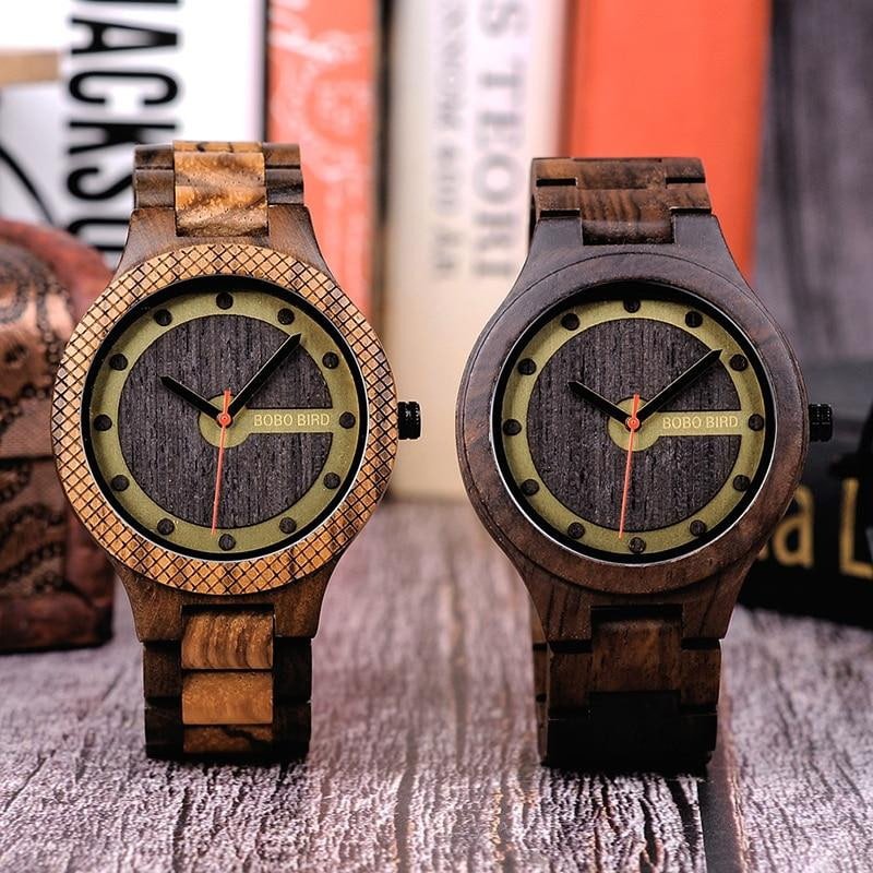 MONTRE EN BOIS HOMME Bivo - Bois Eden