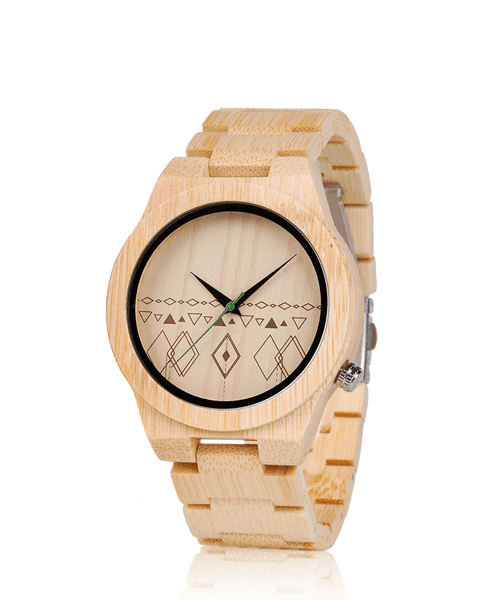 MONTRE EN BOIS HOMME ET FEMME Attrape-rêve - Bois Eden