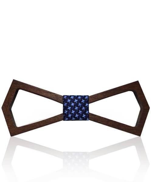 NOEUD PAPILLON ENFANT Specta bleu étoile - Bois Eden